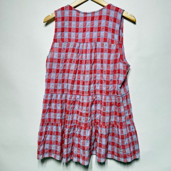 Anthropologie Pilcro Neve Tiered Blouse in Coral
L NWOT - Picture 8 of 11